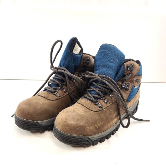 Merrell Hiking Boots Eagle Waterproof Womens Size 8.5 Brown Suede Wear Them Out - Picture 1 of 9